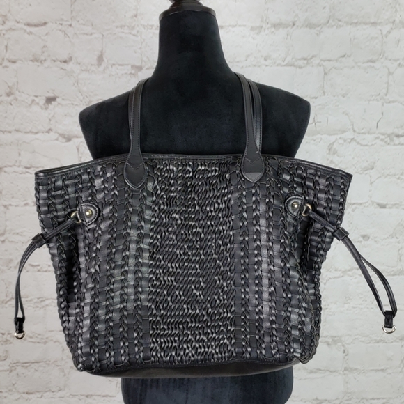 Big Buddha Handbags - Big Buddha Braided Black Bag Polyurethane